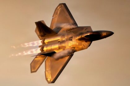 A ,000,000 US Navy EA-18G Growler Simulated the Shootdown of a 3,000,000 US Air Force F-22 Raptor at Nellis in 2009. The Navy Pilot Painted an F-22 Silhouette on His Cockpit.