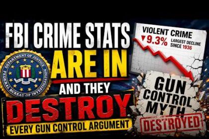 FBI Confirms: Violent Crime Is Down (And It’s Not Because Of Gun Control)