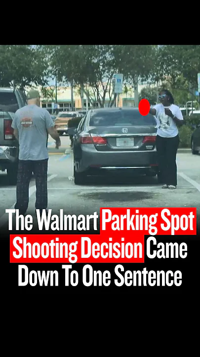 She Shot Him Over A Walmart Parking Spot… Then Florida Said This