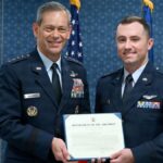 F-22 pilot awarded Air Force’s top flight safety honor 