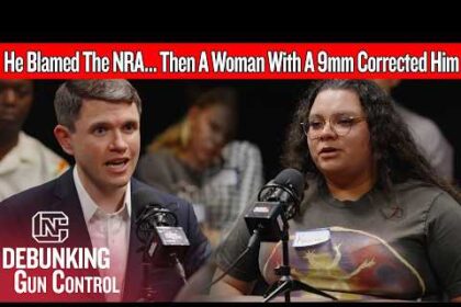 He Blamed The NRA… Then A Woman With A 9mm Corrected Him