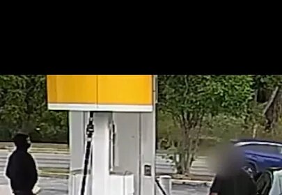 A Masked Robber Walked Up On A Man Pumping Gas… Then Saw The Gun