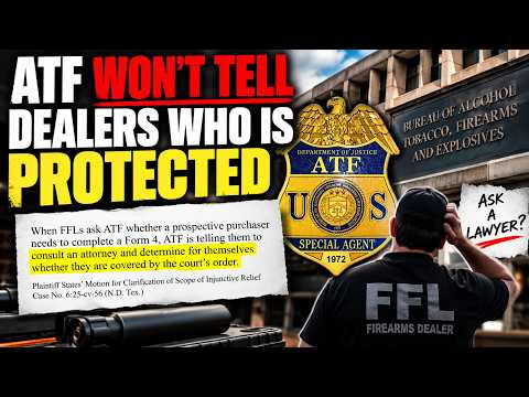 NFA UPDATE: ATF and 15 States Are FIGHTING Over Who the NFA Injunction Protects
