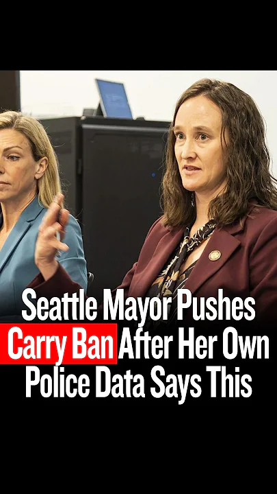Seattle Mayor Wants A Carry Ban After Her Own Data Says This
