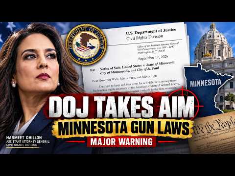 DOJ Takes Aim at Minnesota Gun Laws: A Major Warning!