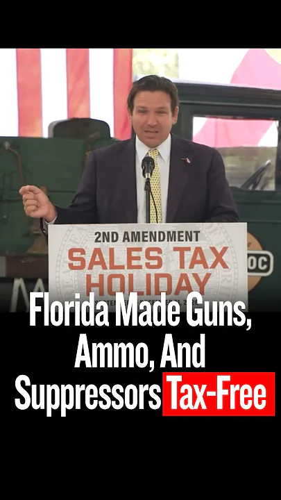 Florida Made Guns, Ammo, And Suppressors Tax-Free