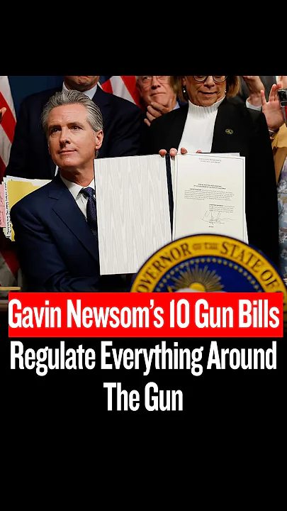 Gavin Newsom Signed 10 New Gun Laws… Including Software That Doesn’t Exist Yet