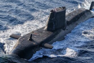 All 5 of the Royal Navy’s In-Service Astute-Class Nuclear Attack Submarines Were Tied Up Alongside at the Same Time in Late June 2026, 1 of Them Stripped of Parts to Keep the Other 4 Running. The Class Will Take 28 Years to Deliver 7 Boats.