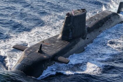 All 5 of the Royal Navy’s In-Service Astute-Class Nuclear Attack Submarines Were Tied Up Alongside at the Same Time in Late June 2026, 1 of Them Stripped of Parts to Keep the Other 4 Running. The Class Will Take 28 Years to Deliver 7 Boats.