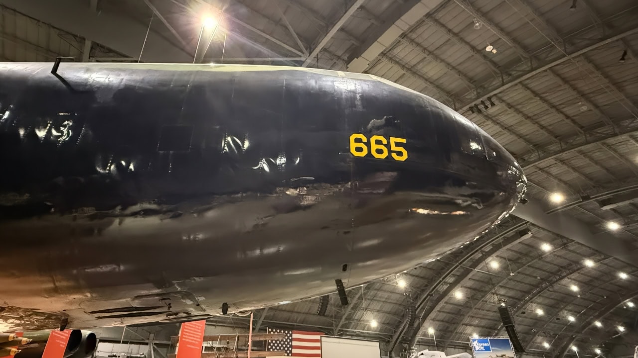 B-52D Bomber at USAF Museum