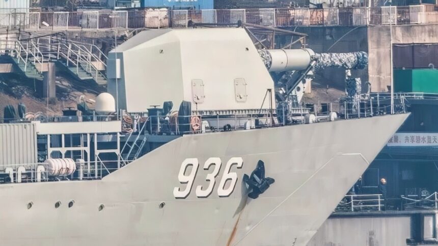 China Bolted an Electromagnetic Railgun to the Bow of a Type 072III Landing Ship in December 2017 and Has Kept It at Sea Ever Since. The US Navy Spent About 0,000,000 Over 15 Years, Never Got Its Gun to Sea at All, and Cancelled the Program in July 2021.