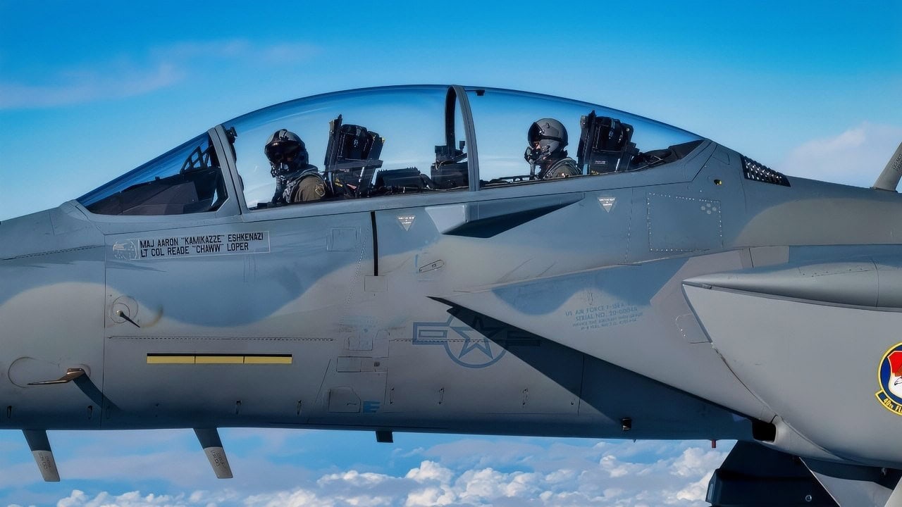 The F-15EX isn’t stealth, but it brings speed and massive payload—built for homeland defense, standoff strikes, and teaming with F-35s and drones.