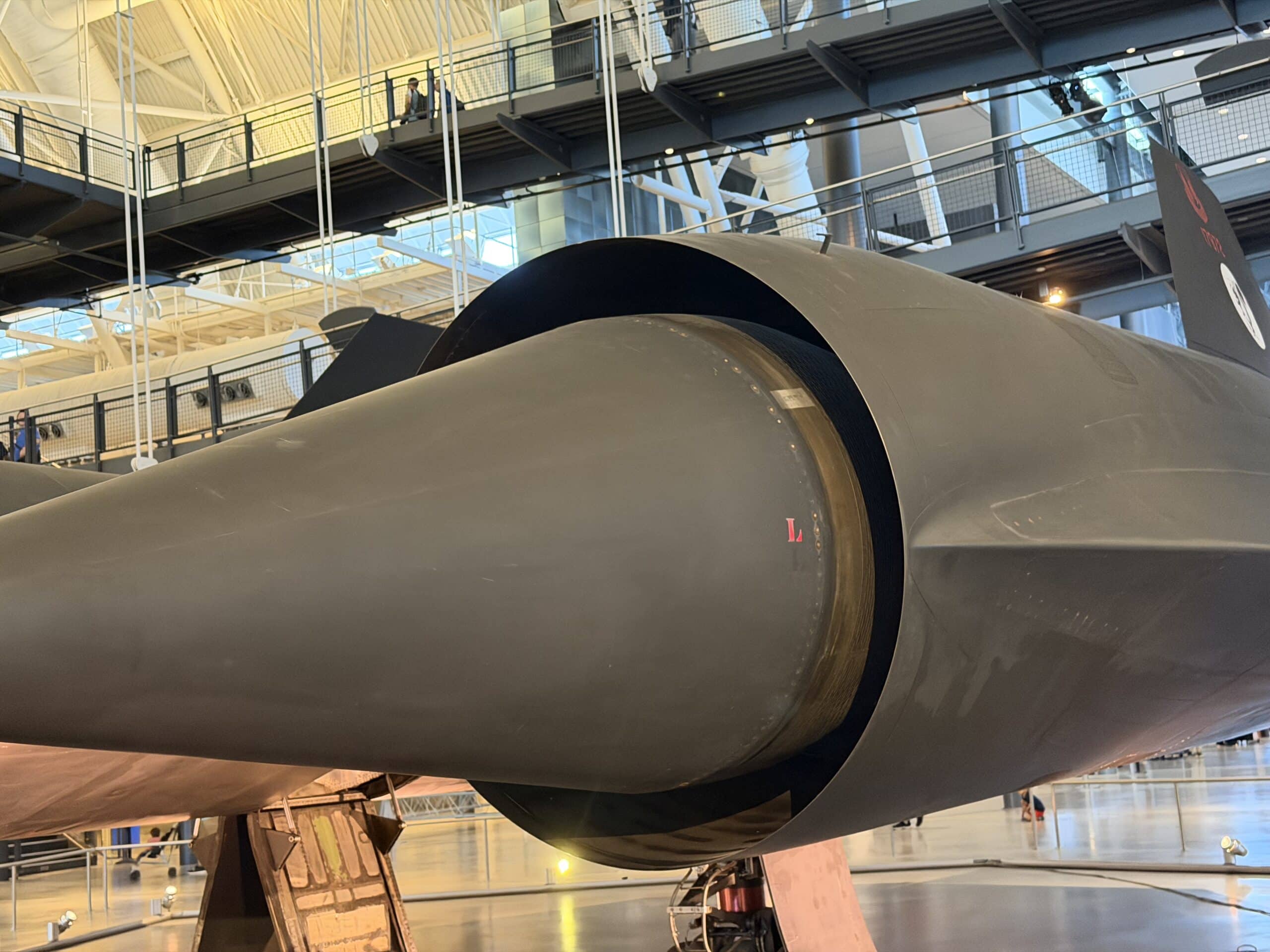 SR-71 Blackbird. Image taken at the Smithsonian on 6/30/2026 by 19FortyFive