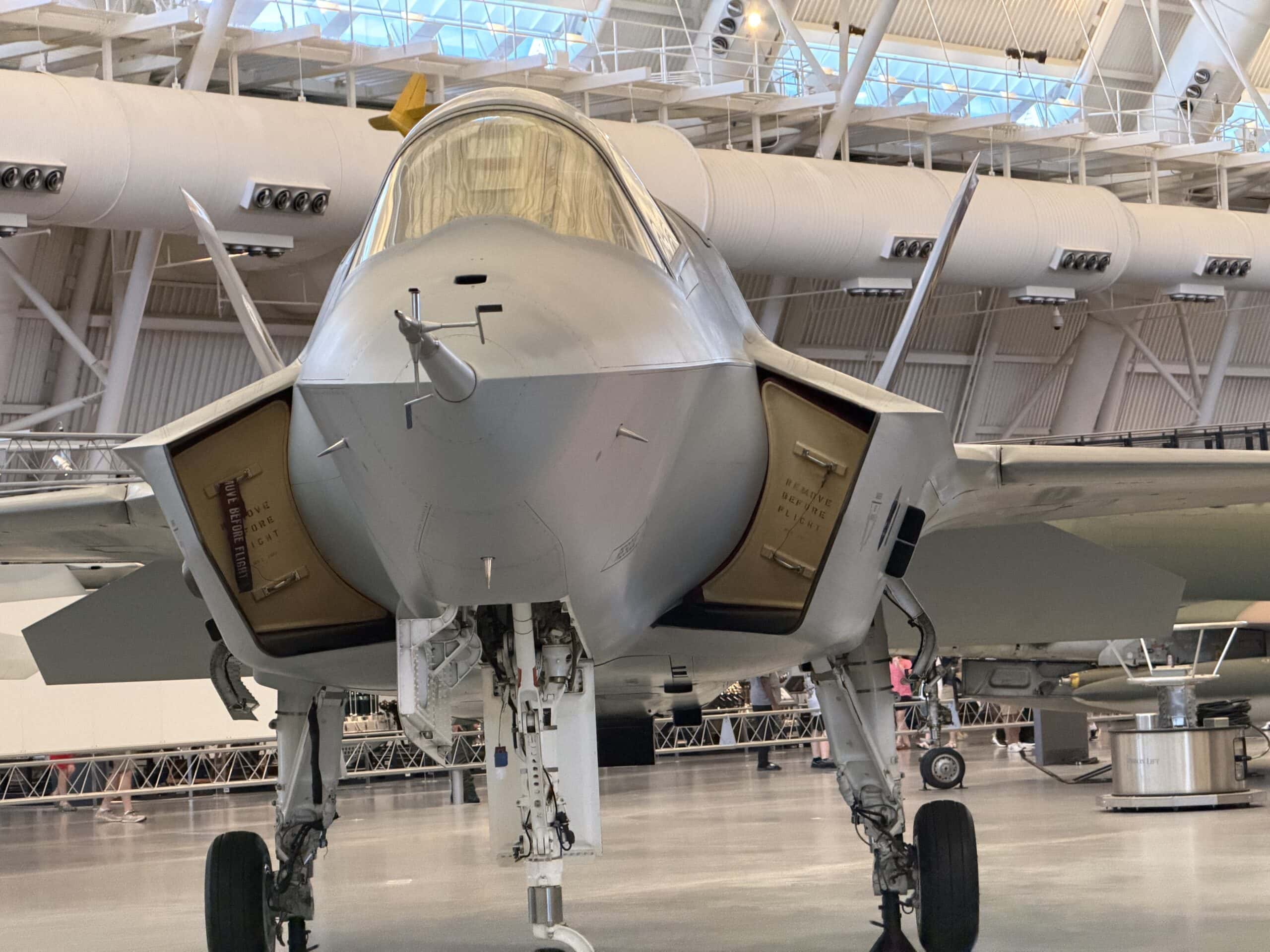 F-35 at the Smithsonian. Image taken on 7/8/2026 by 19FortyFive Staff.