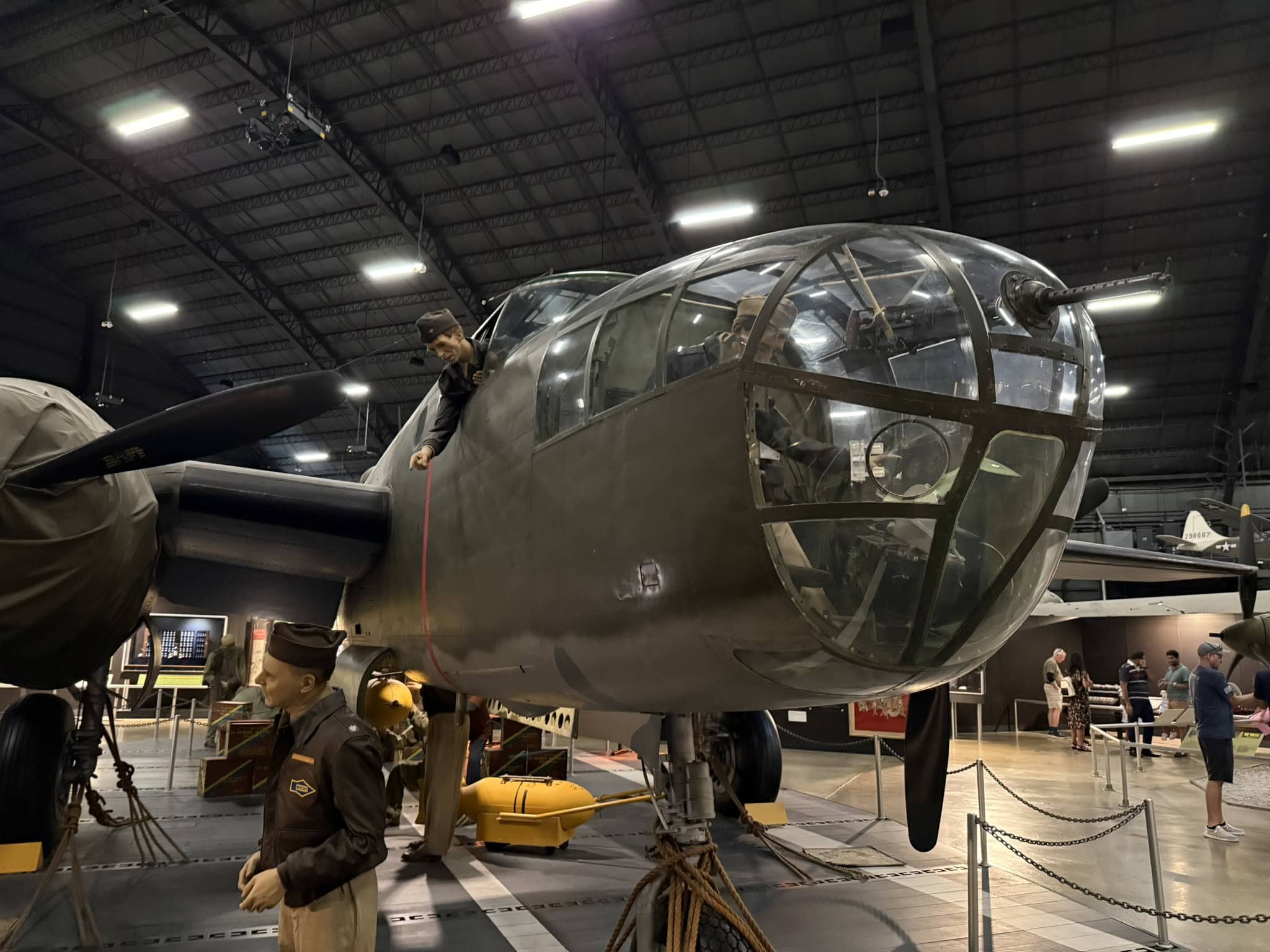 B-25 at the National Museum of the US Air Force. Photo taken by Harry J. Kazianis for 19FortyFive.com 