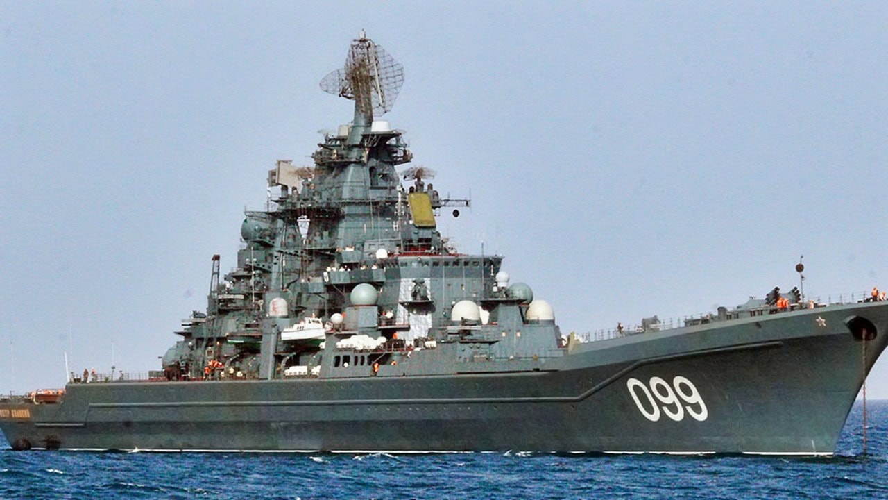 Kirov-Class Battlecruiser Russian Navy.