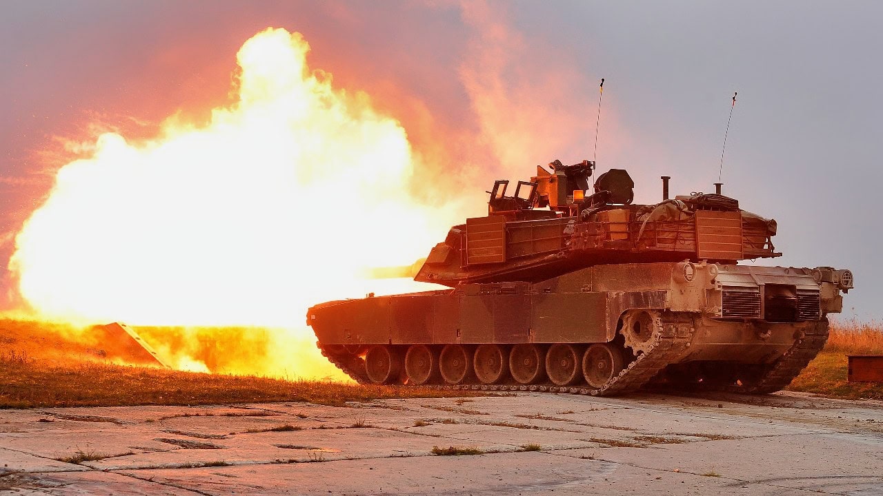 M1 Abrams Tank Like in Ukraine