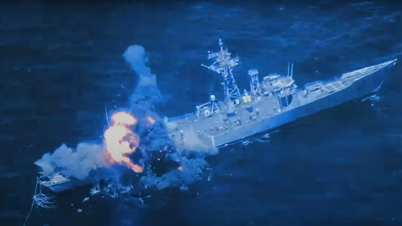 RIMPAC Warship Sinking