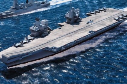Aircraft Carrier HMS Prince of Wales Has Spent About 1 Third of Its Life in Port Under Repair and Only About 1 Fifth of It at Sea. The 2 Queen Elizabeth-Class Carriers Cost £7,600,000,000