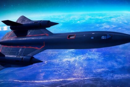 At 75,000 Feet an SR-71 Blackbird Pilot Could See the Horizon 335 Miles Away and Make Out the Curvature of the Earth. He Could Also See the Contrail of the Soviet Fighter Coming for Him, 100 Miles Out.