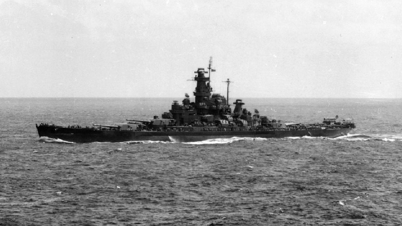 South Dakota-Class USS Alabama Battleship.