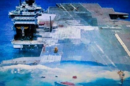 It Took the US Navy 4 Weeks to Deliberately Sink Its Own Aircraft Carrier USS America in 2005. Iran Does Not Need to Sink a Carrier — It Only Needs to Stop 1 From Launching Aircraft.
