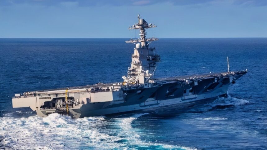 Aircraft Carrier USS Gerald R. Ford’s Magnetic Bomb Elevators Were Built to Lift 24,000 Pounds and They Have to Work. 68 Times Did Not Work