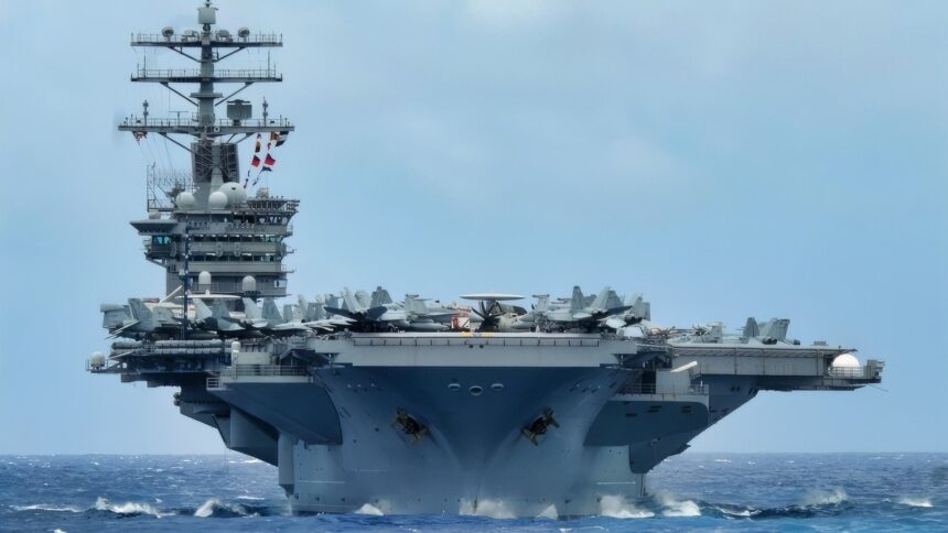 The US Navy Has 11 100,000-ton Nuclear Aircraft Carriers and Can Usually Deploy 4. Only 1 Shipyard in America Can Build or Fix Them.