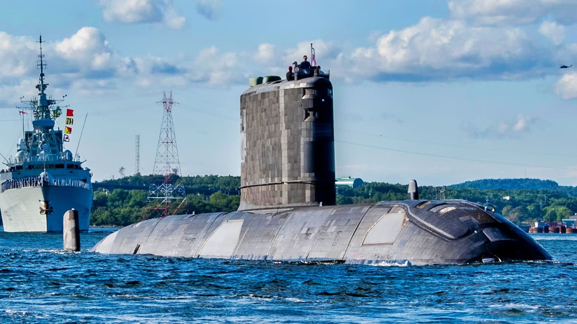 Victoria-Class Submarine Canada.