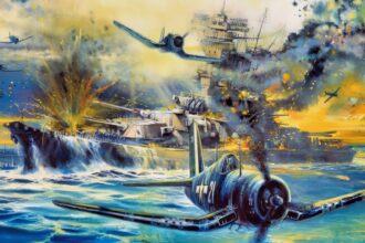 The Imperial Japanese Navy Built the 72,000-Ton Yamato With 9 18.1-Inch Guns, the Largest Ever Mounted on Any Warship. They Never Fired on an American Battleship. About 390 US Navy Aircraft Sank Her in Roughly 2 Hours on April 7, 1945.