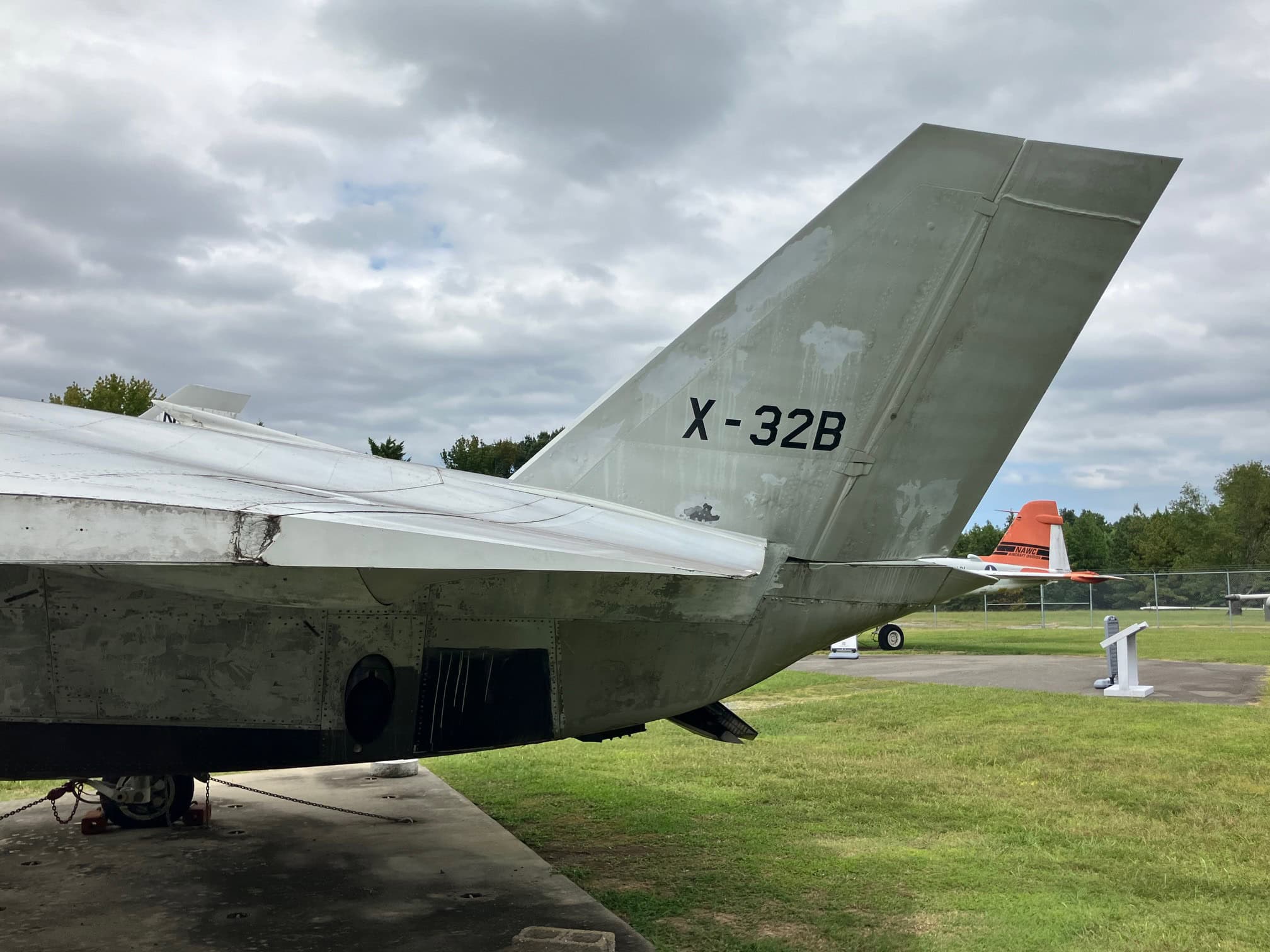 X-32B Outside in Maryland
