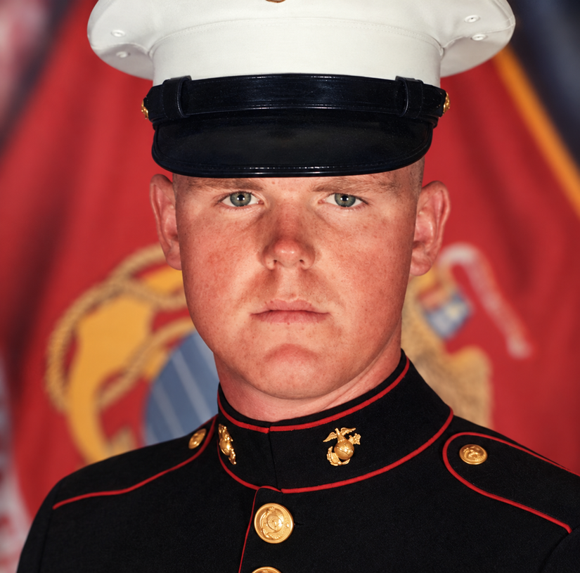 Jason Bush young marine photo