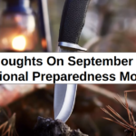 My Thoughts on September Being National Preparedness Month – reThinkSurvival.com