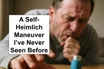 A Self-Heimlich Maneuver I’ve Never Seen Before – reThinkSurvival.com