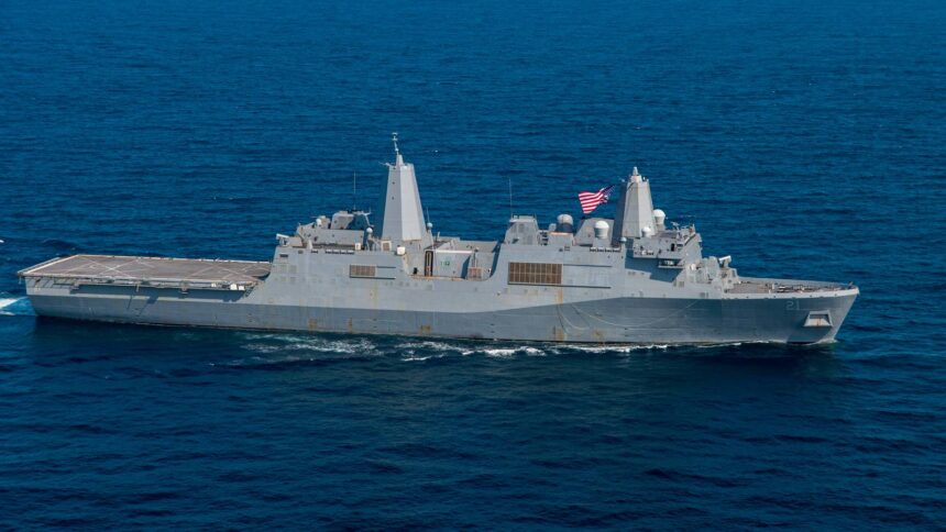 Inside the Warship Built from 9/11 Wreckage