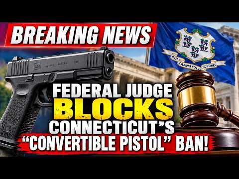 MASSIVE 2A WIN: Connecticut’s New Gun Ban Halted!