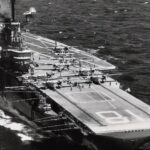 A destroyer that survived Utah Beach and a kamikaze bomb turned in front of an aircraft carrier at 24 knots off Newfoundland in 1952, after her executive officer said the turn would hit it, and was cut in half, killing 176, while the carrier was back at sea in 10 days